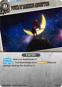 POWER OF DARKNESS ABSORPTION CARD DESIGN